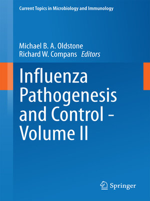 cover image of Influenza Pathogenesis and Control--Volume II